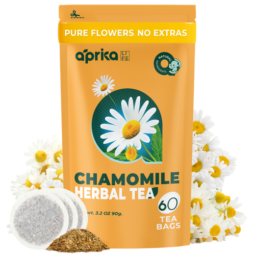 100% Pure Chamomile Herbal Tea, 60 Bags