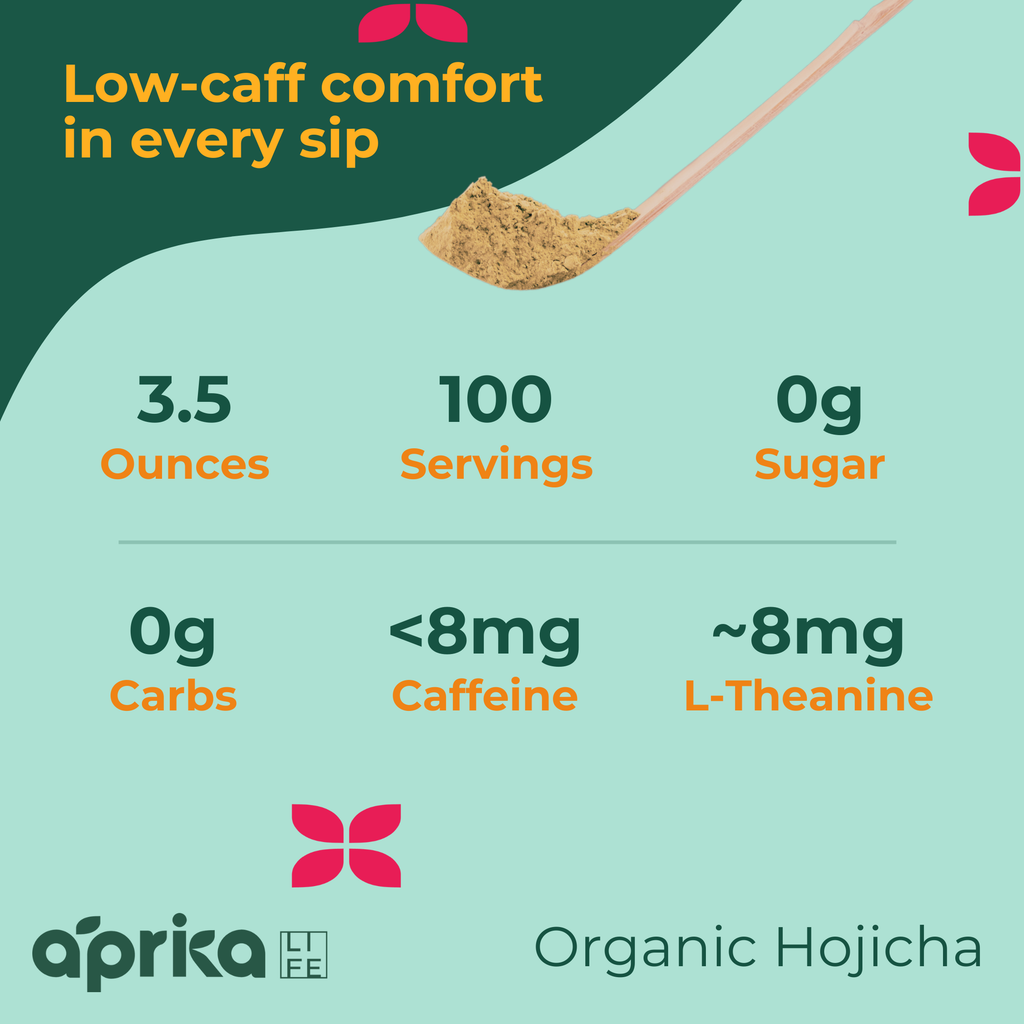 Hojicha nutrition and serving details
